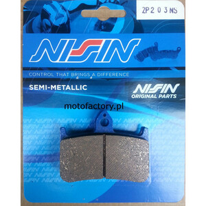 NISSIN 2P203 NS Semi metalowe