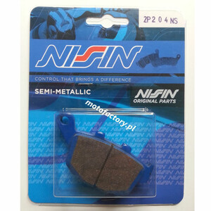 NISSIN 2P204 NS Semi metalowe