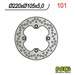 NG101 tarcza hamulcowa - 220mm